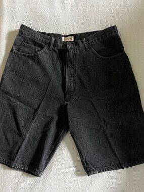 NWT Vintage GreatLand Black Denim Shorts